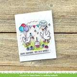 LAWN FAWN: Silly Goose! Sentiment Add-on | Stamp