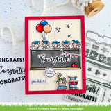 LAWN FAWN: Simply Celebrate Graduation | Coloring Stencil