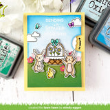 LAWN FAWN: Spring Basket  | Coloring Stencil