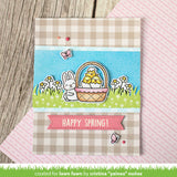LAWN FAWN: Spring Basket  | Coloring Stencil
