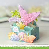 LAWN FAWN: Platform Pop-Up Wave Wrap Around | Lawn Cuts Die