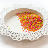 PRETTY PINK POSH:  Shaker Beads | Sugar Pop