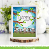 LAWN FAWN: Backdrop Portrait | Tree Branches | Lawn Cuts Die