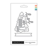 CONCORD & 9 th : Triple Step Evergreen | Stamp & Die Bundle