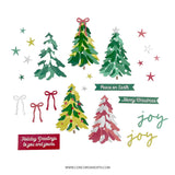 CONCORD & 9 th : Triple Step Evergreen | Stamp & Die Bundle