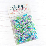 PRETTY PINK POSH:  Clay Confetti | Underwater