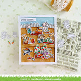LAWN FAWN: Veggie Happy | Coloring Stencil