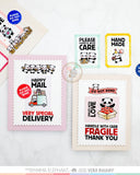 MAMA ELEPHANT: Handle With Care | Stamp and Creative Cuts Bundle