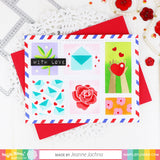 WAFFLE FLOWER: Postage Collage Everyday | Stencil
