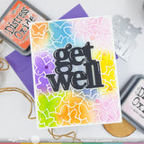 WAFFLE FLOWER:  Oversized Get Well | Die