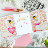 WAFFLE FLOWER:  Intertwined Swans | Die (S)