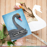 WAFFLE FLOWER:  Intertwined Swans | Die (S)