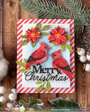 WAFFLE FLOWER:  Poinsettia Frame | Die