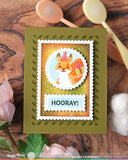 WAFFLE FLOWER: Nesting Postage Collage Greetings | Stamp