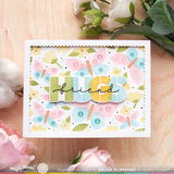WAFFLE FLOWER: Overlapping Hugs | Combo Stencil & Die