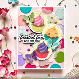 WAFFLE FLOWER: Multiple Butterflies | Combo Stencil & Die