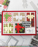 WAFFLE FLOWER: Postage Collage Gifts | Stencil