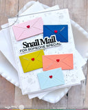 WAFFLE FLOWER: Postage Collage Mini Seals | Stamp