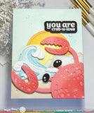 WAFFLE FLOWER: Coastal Greetings | Combo Stamp & Die