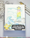 WAFFLE FLOWER: Coastline | Stencil & Die