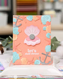 WAFFLE FLOWER:  Seashell Frame | Die