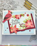 WAFFLE FLOWER: Cardinal Duo | Stencil & Die