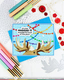 WAFFLE FLOWER: Holiday Moose | Stencil & Die