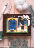 WAFFLE FLOWER: Open Book | Holiday Sayings | Stamp