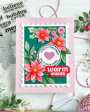 WAFFLE FLOWER: Warm Wishes | Stamp