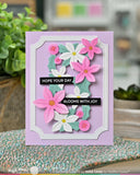 WAFFLE FLOWER:  Poinsettia Frame | Die
