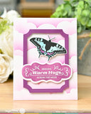 WAFFLE FLOWER: Cloudy Skies | Stencil