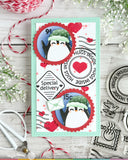 WAFFLE FLOWER: Nesting Postage Collage | Stamp