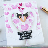 WAFFLE FLOWER:  Intertwined Swans | Die (S)