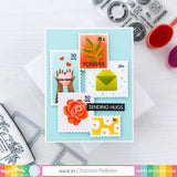 WAFFLE FLOWER: Postage Collage | Die