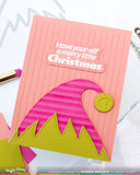 WAFFLE FLOWER: Elf-tastic Sentiments | Combo Stamp & Die