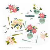 CONCORD & 9 th : Winter Bouquet | Stamp & Die Bundle