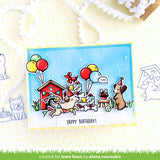 LAWN FAWN: Yappy Birthday | Stamp