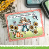 LAWN FAWN: Pint-Sized Patterns Falling Leaves | 6" x 6" Paper