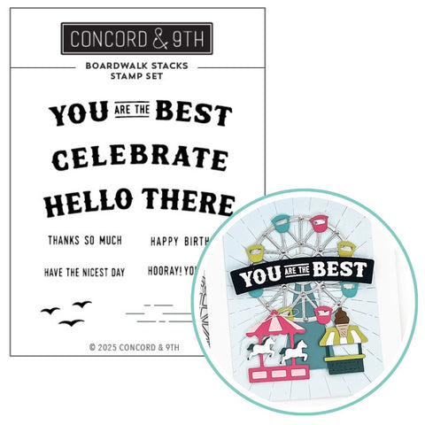 CONCORD & 9 th : Boardwalk Stacks | Stamp
