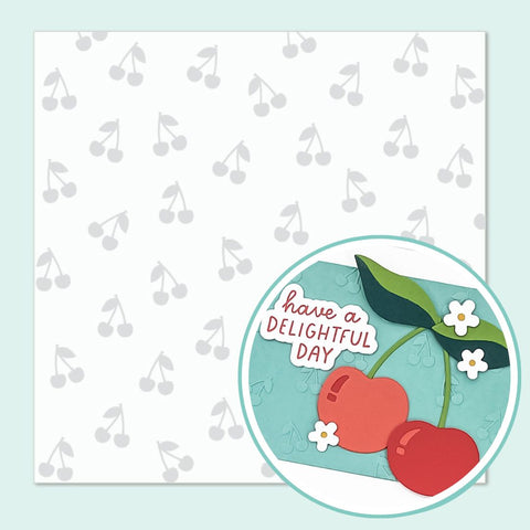 CONCORD & 9 th :  Cherry Nice | Embossing Folder