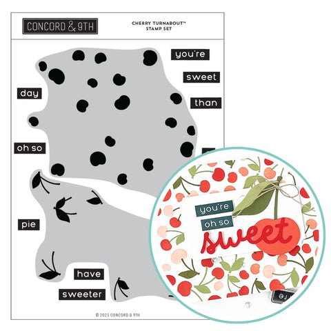 CONCORD & 9 th :  Cherry Turnabout | Stamp