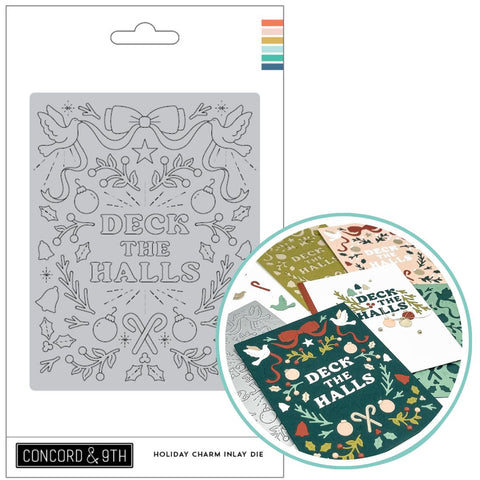 CONCORD & 9 th : Holiday Charm Inlay | Die