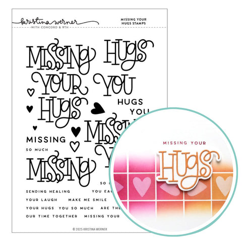 Kristina Werner | C9 : Missing Your Hugs | Stamp