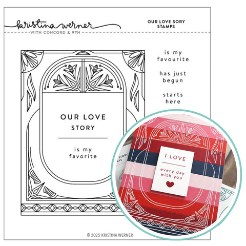 CONCORD & 9 th : Our Love Story | Stamp