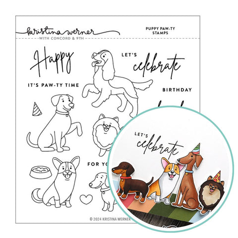 CONCORD & 9 th : Puppy Paw-ty | Stamp