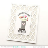 PRETTY PINK POSH: Pretty Petals Background | Die