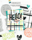 CONCORD & 9 th : Markered Messages | Die