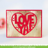 LAWN FAWN: Giant Outlined Love Ya | Lawn Cuts Die