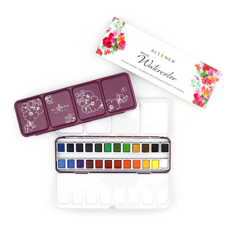 ALTENEW: Watercolor Essential | 24 Half Pan