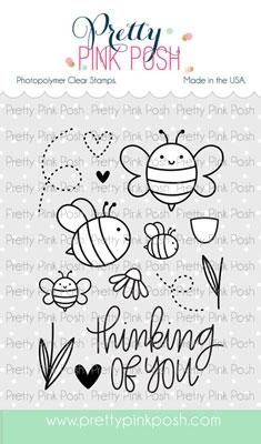 PRETTY PINK POSH:  Bee Friends | Stamp